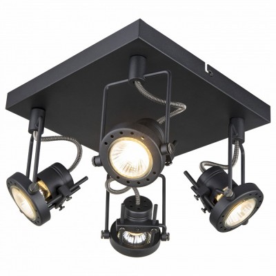 Спот Arte Lamp Costruttore A4300PL-4BK